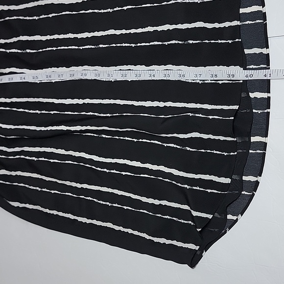 Vince CamutoInkblot Stripe Dress/ SIZE12 - Picture 13 of 14